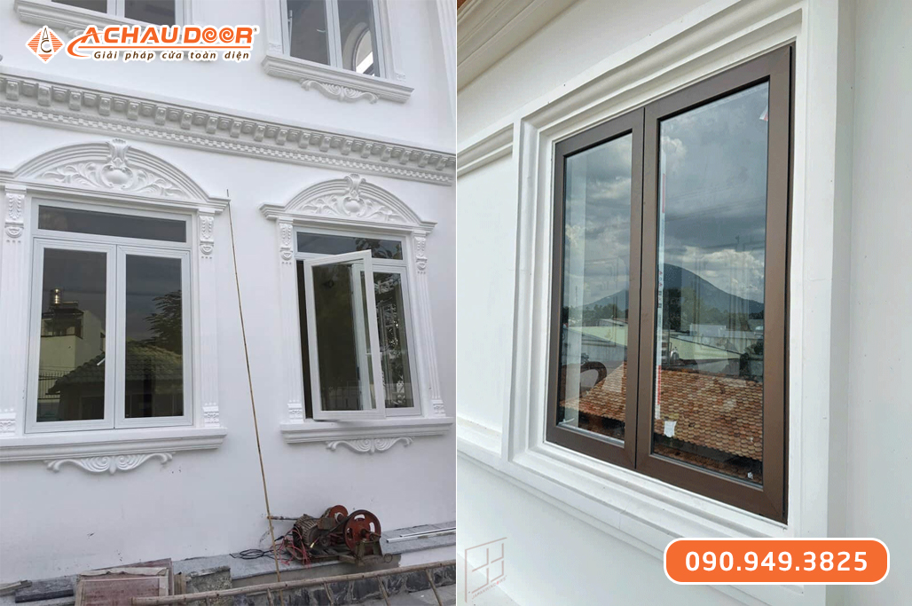 Cửa Sổ 2 Cánh Nhôm Maxpro Hệ 83