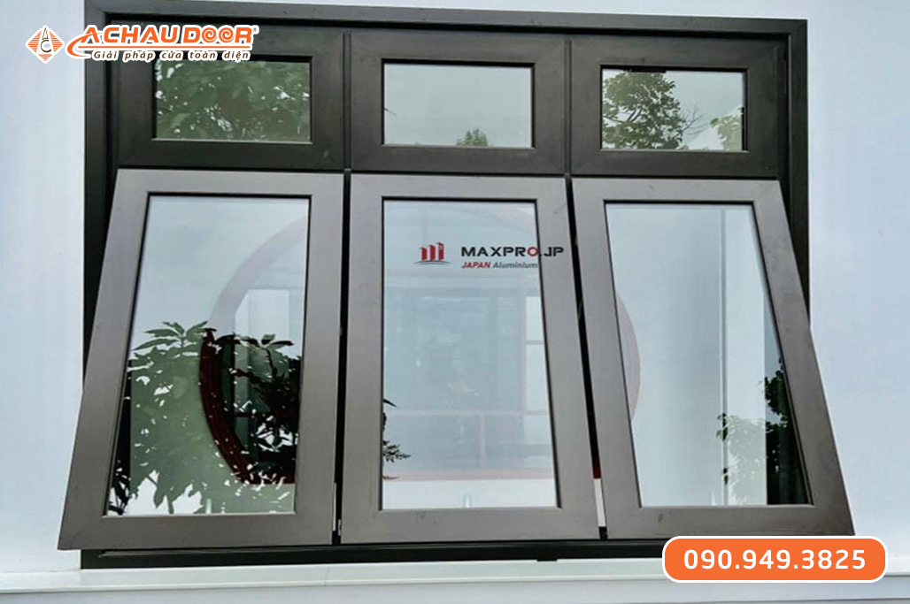 Cửa Sổ Mở Hất Nhôm Maxpro Hệ 65