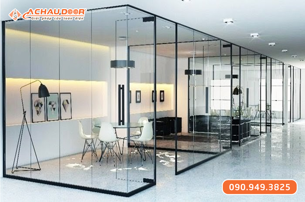 Vách Kính Khung Nhôm Maxpro Hệ 83