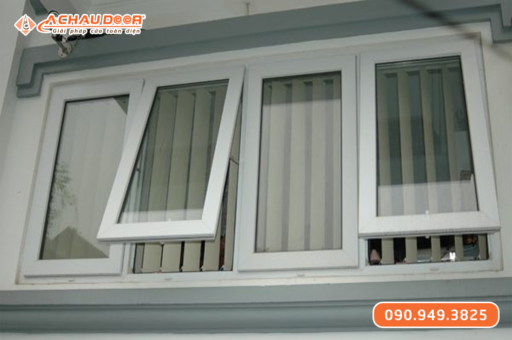Cửa sổ bật 4 cánh nhôm XingfaWindow