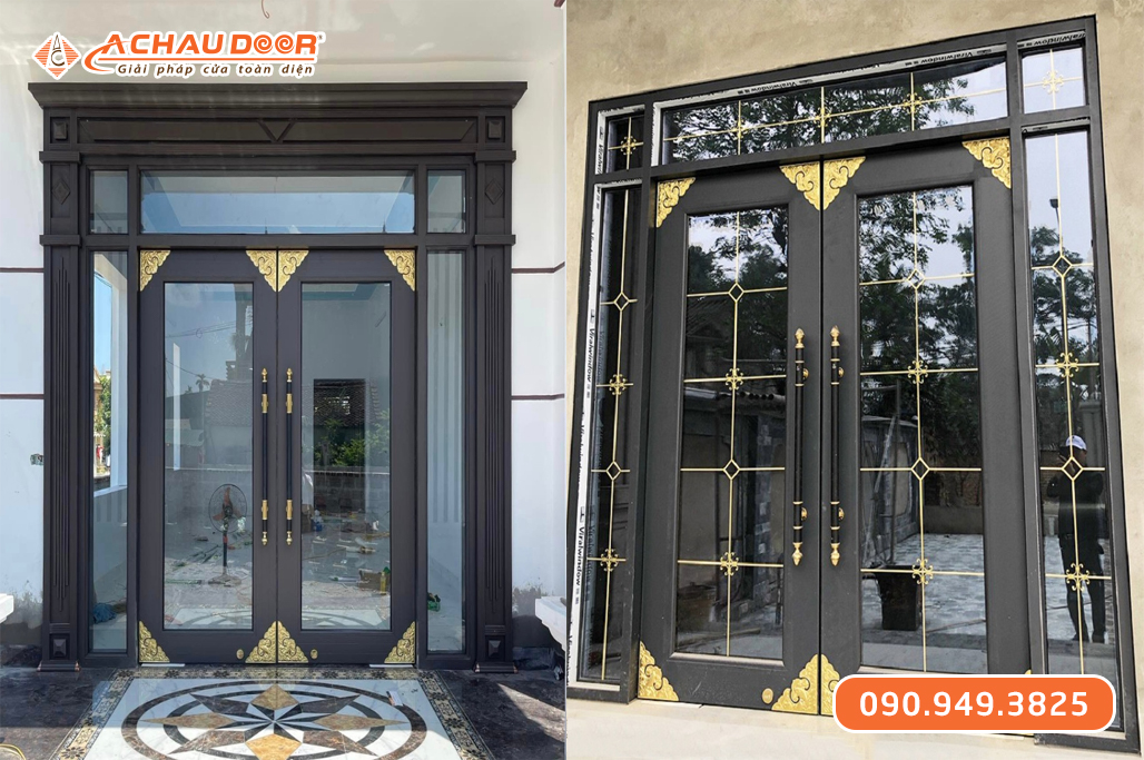 Cửa Nhôm Thuỷ Lực Bản 120