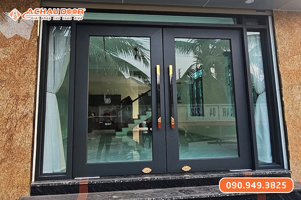 Cửa Nhôm Thủy Lực Bản 180