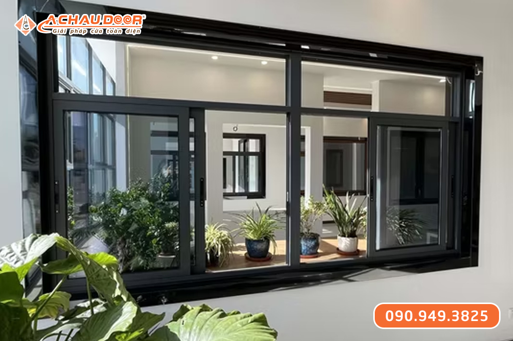 Cửa sổ lùa 4 cánh nhôm XingfaWindow Việt Nam