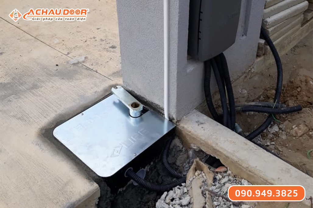 Cổng Mở Âm Sàn Life Er4 24V Uni Italia