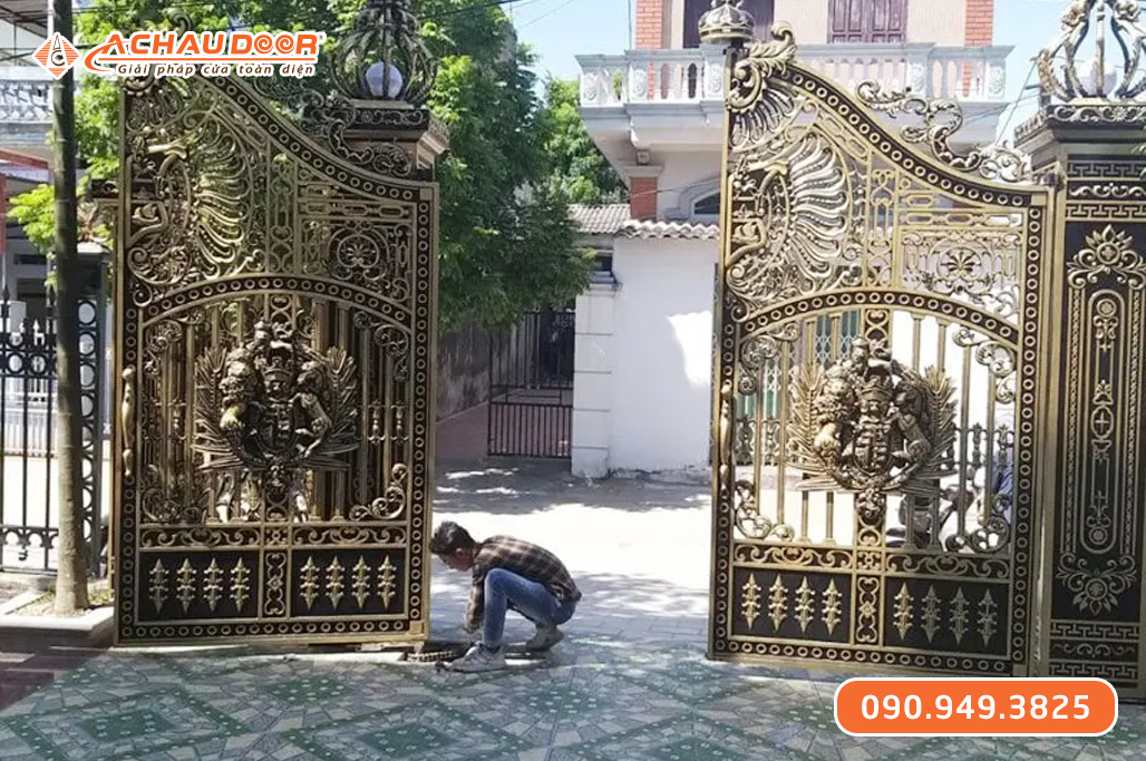 Cổng tự động âm sàn Ergo Life
