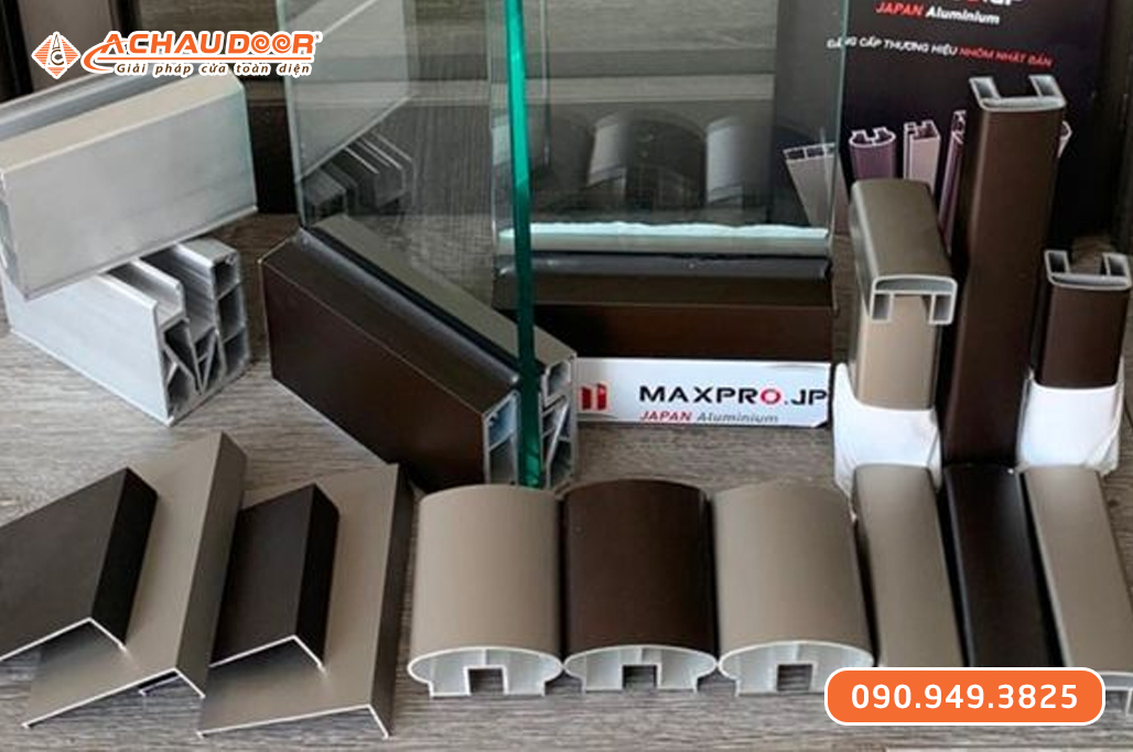 Cửa Đi Lùa 3 Cánh Nhôm Maxpro Hệ 115