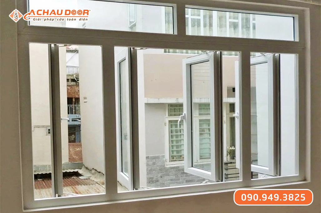 Cửa Sổ 4 Cánh Nhôm Maxpro Hệ 83