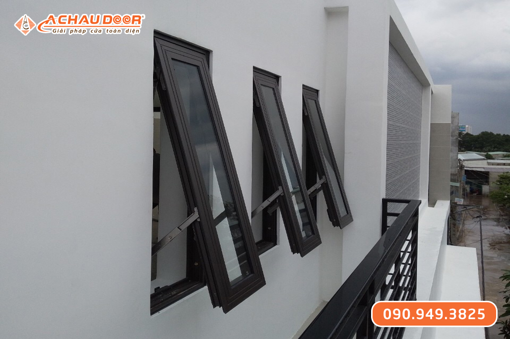 Cửa Sổ Mở Hất Nhôm Maxpro Hệ 65