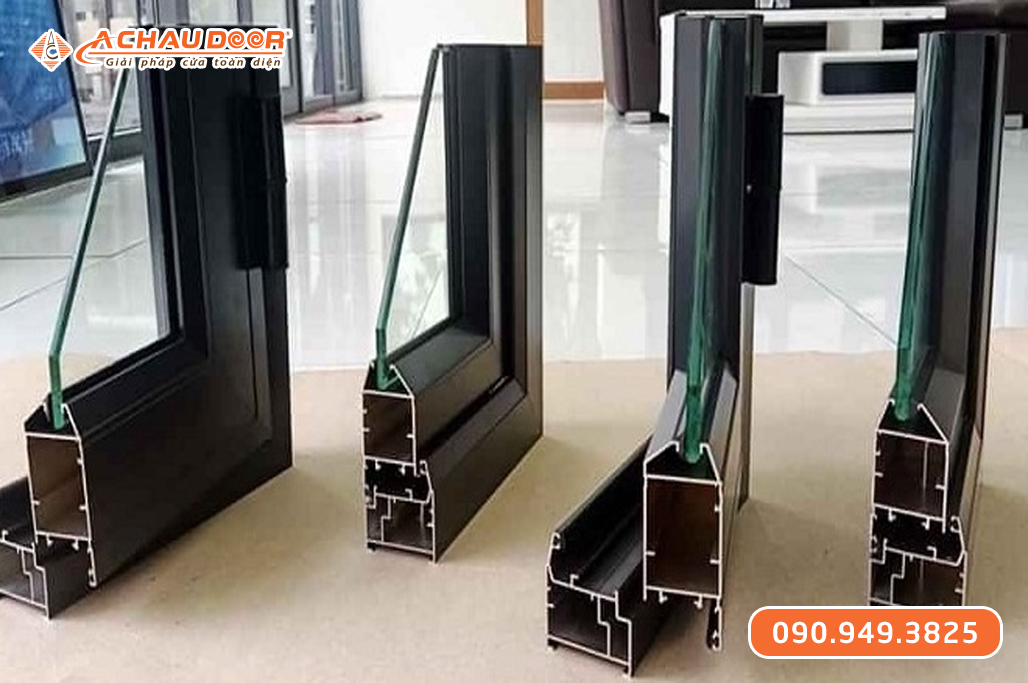 Cửa Sổ Quay Lật 2 Cánh Nhôm JMA Hệ 55