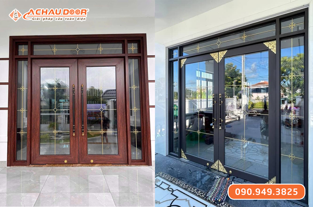 Cửa Nhôm Thủy Lực Bản 140