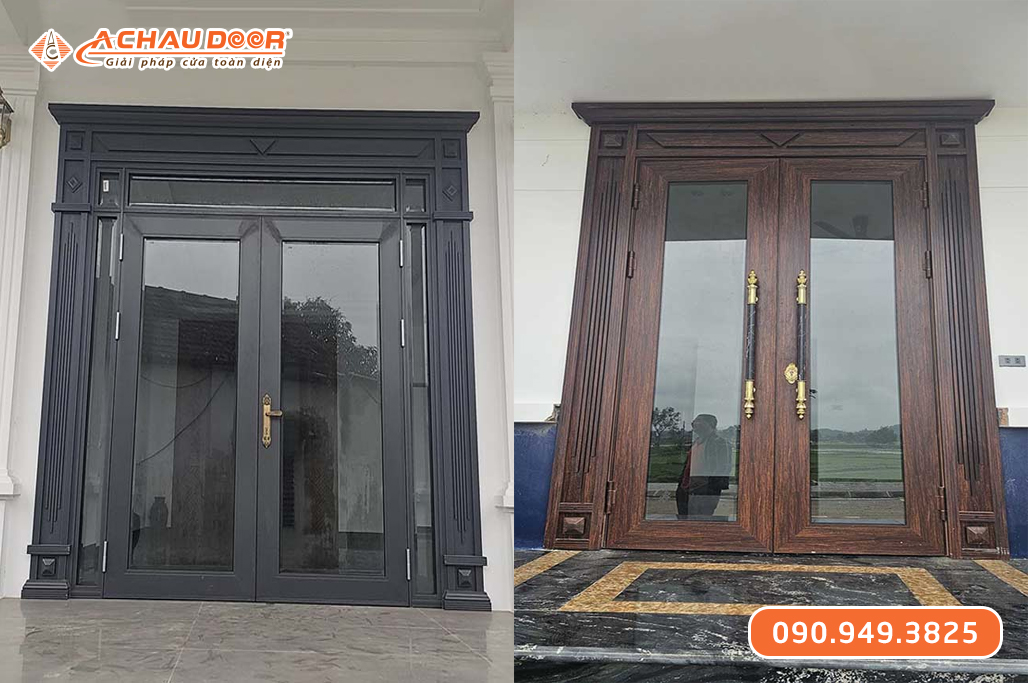 Cửa Nhôm Thủy Lực Owin Khuân Bao Kép