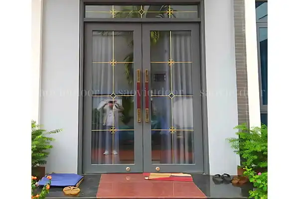 Cửa nhôm thủy lực Owin khuân bao đơn