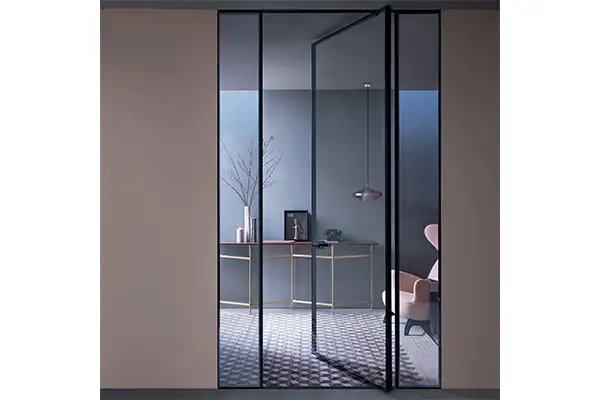 Cửa Nhôm Slim 1 Cánh Mở Quay