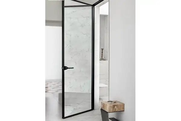 Cửa Nhôm Slim 1 Cánh Mở Quay