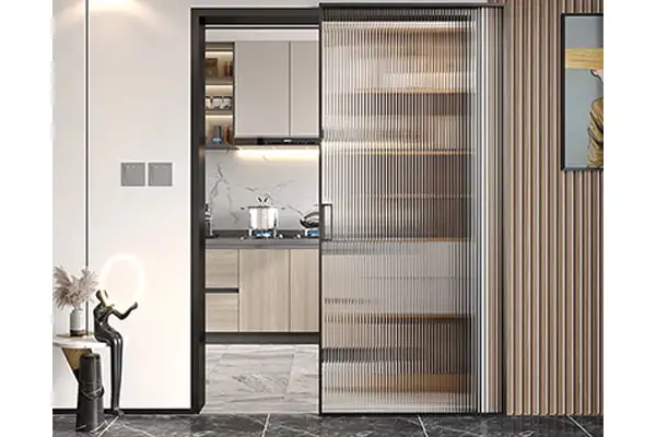 Cửa Trượt Slim 1 Cánh Không Ray Dưới