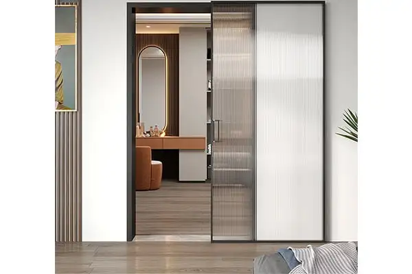 Cửa Trượt Slim 1 Cánh Không Ray Dưới