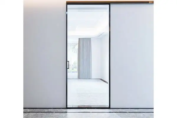 Cửa Trượt Slim 1 Cánh Không Ray Dưới