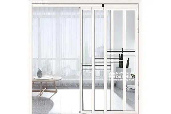 Cửa Nhôm Trượt Quay Slim Cánh Liên Kết