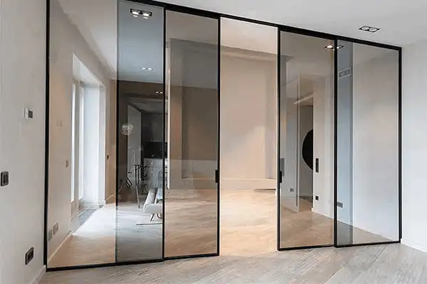 Cửa Nhôm Slim Tự Động