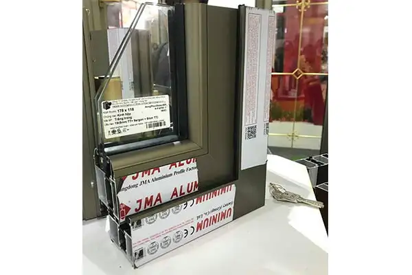 Cửa nhôm JMA hệ TAM 60
