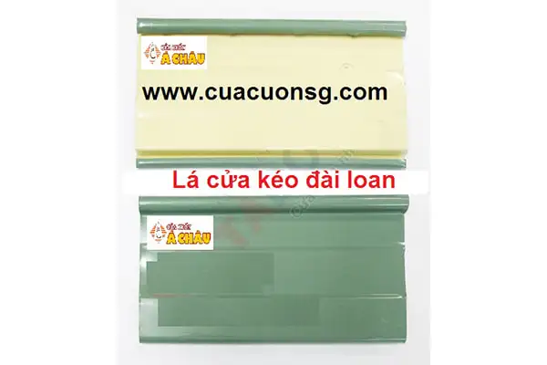 Mẫu lá tôn cửa kéo đài loan