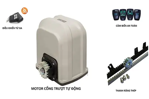 Cổng trượt tự động Trung Quốc