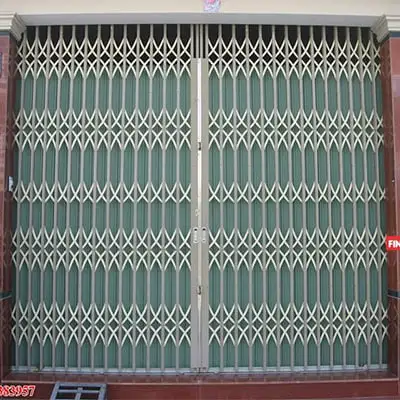 Cửa kéo tôn mạ màu