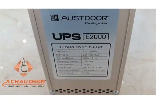 Bình Lưu Điện E2000 Austdoor