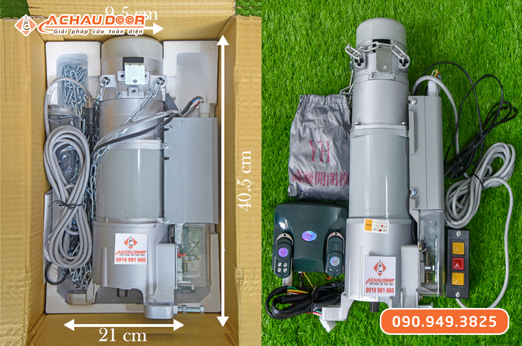 Motor Cửa Cuốn YH LD Đài Loan 300Kg