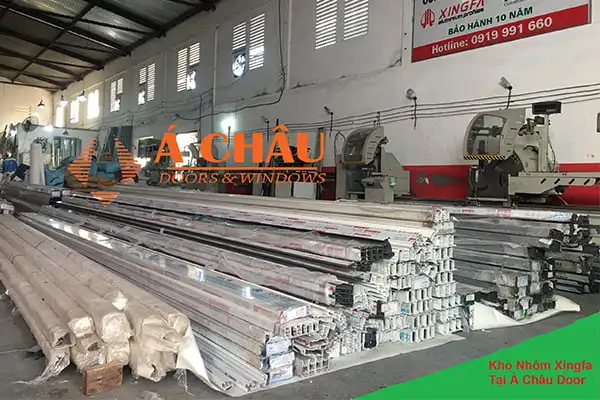 Kho nhôm thanh định hình Xingfa nhập khẩu