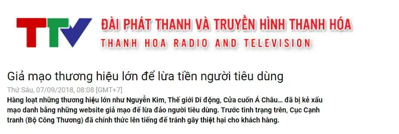 Báo chí nói về chúng tôi