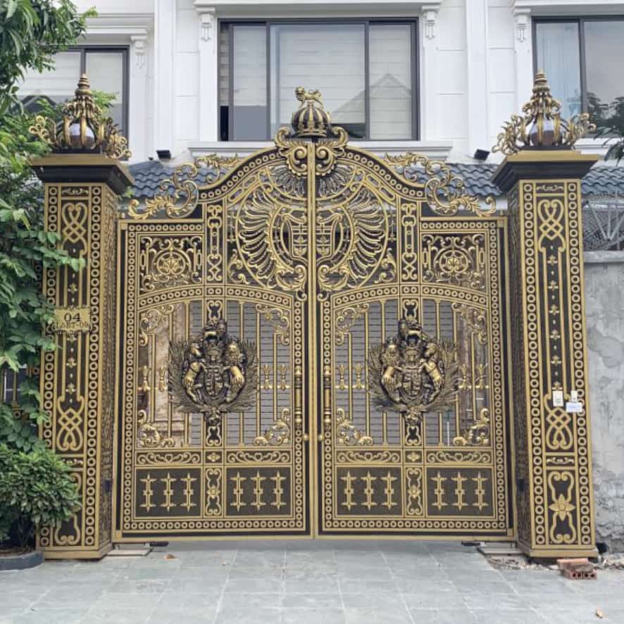 Motor cổng âm sàn