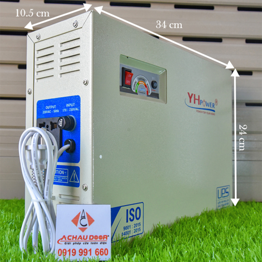 bình lưu điện cửa cuốn YH