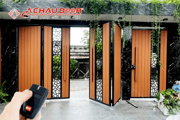 Cổng tự động âm sàn