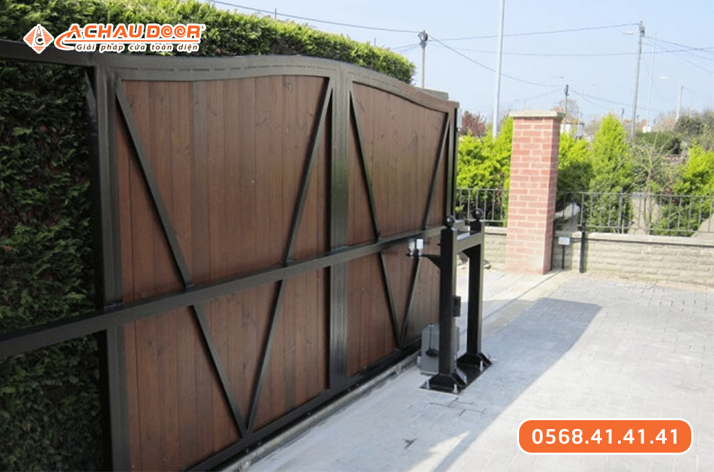Cửa cổng lùa 2 cánh
