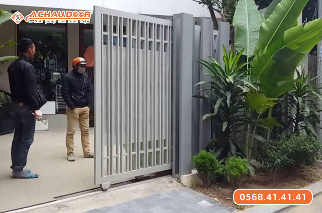 Cửa cổng lùa 2 cánh
