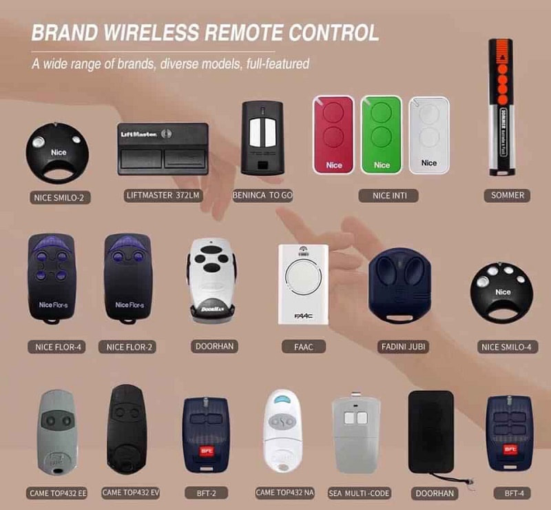 Remote cổng lùa tự động