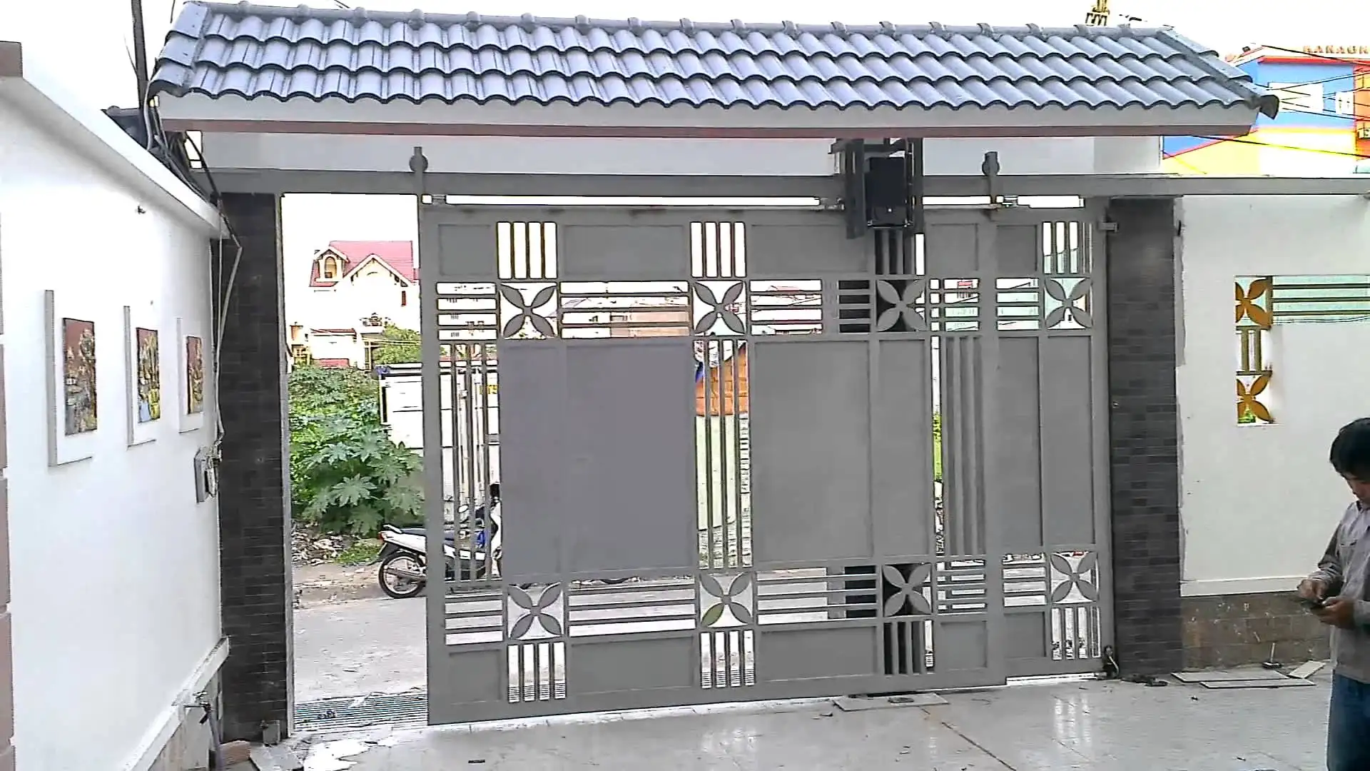 Cổng tự động Trung Quốc