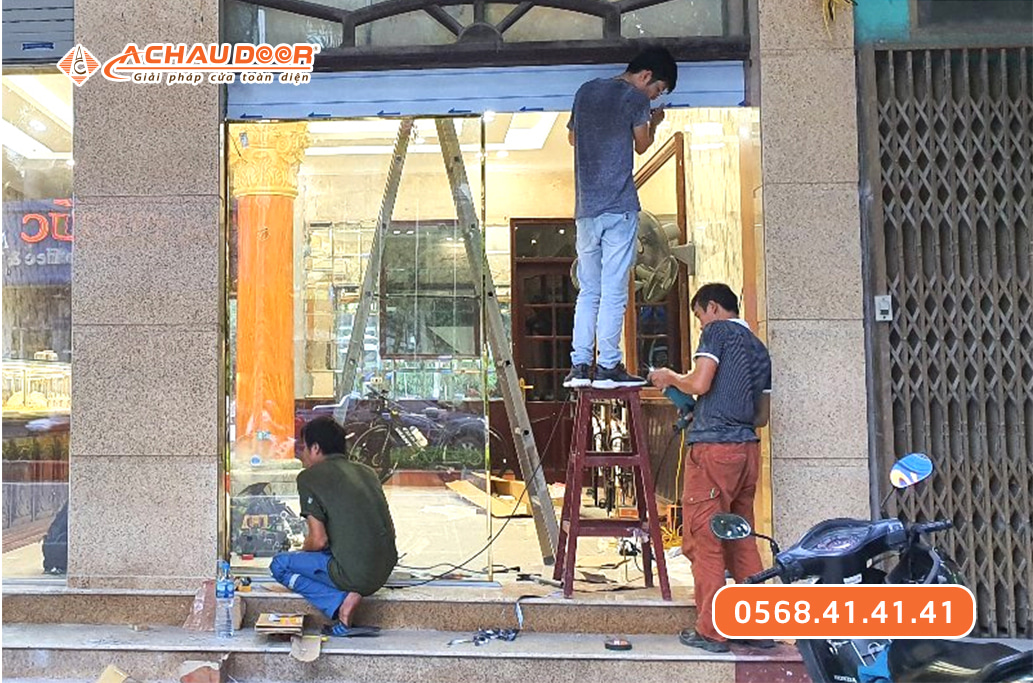 Dịch vụ sửa cổng tự động tại Á Châu Door