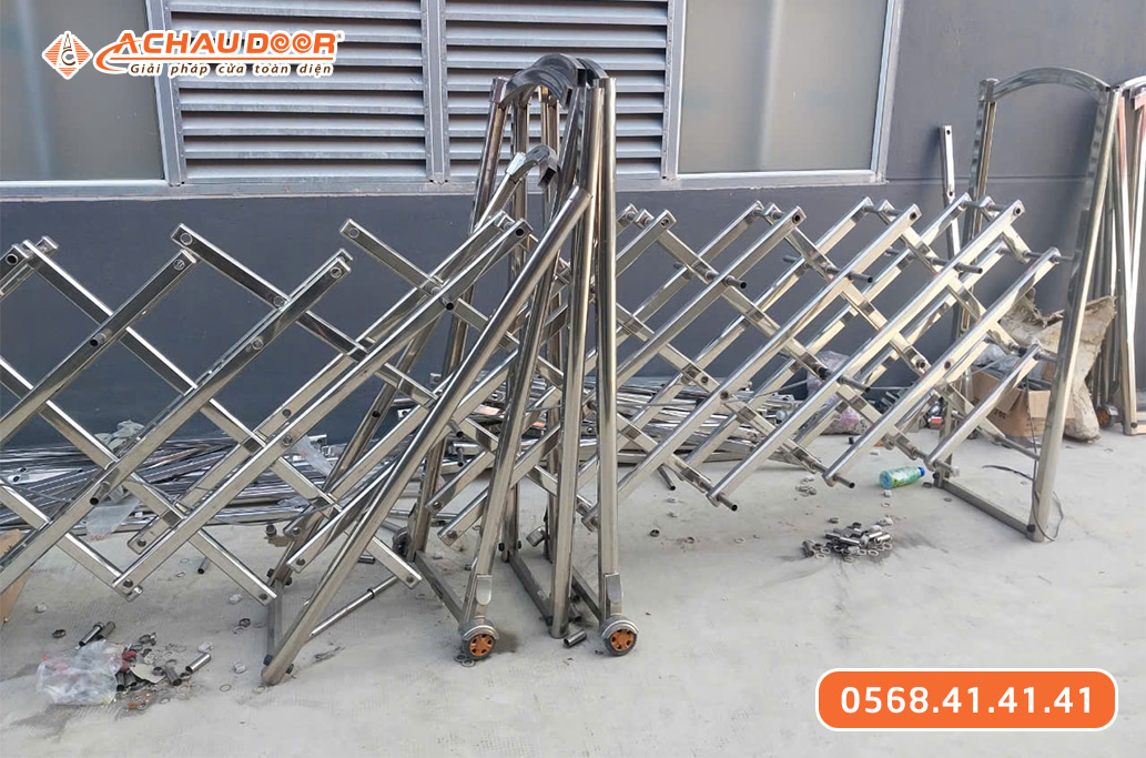 Sửa cổng xếp