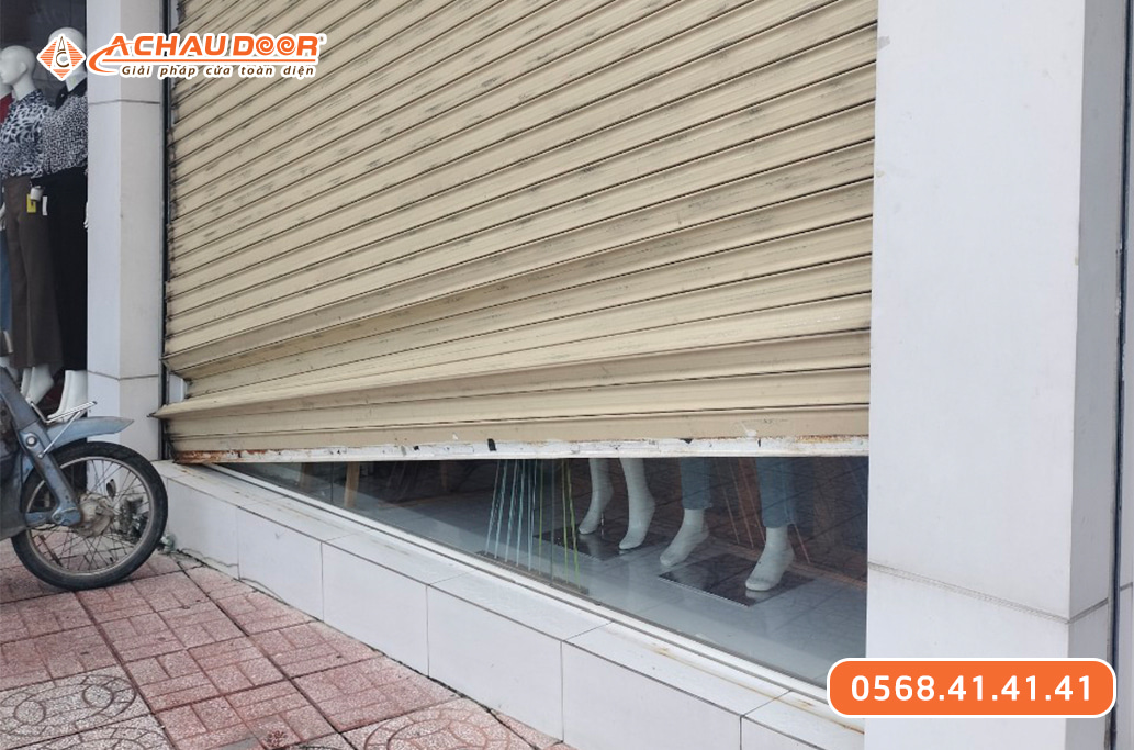 Lỗi thường gặp khi sử dụng cửa cuốn