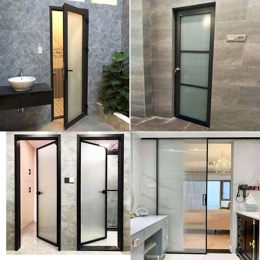 Cửa nhôm Toilet