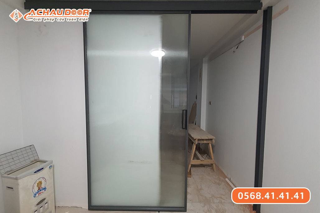Cửa nhôm kính 1 cánh mở trượt