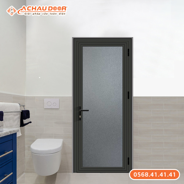 Cửa nhôm 1 cánh cho nhà tắm