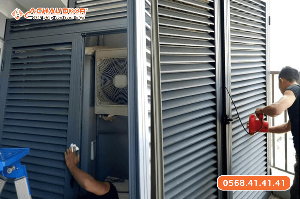 Lưu ý khi lựa chọn cửa chớp nhôm