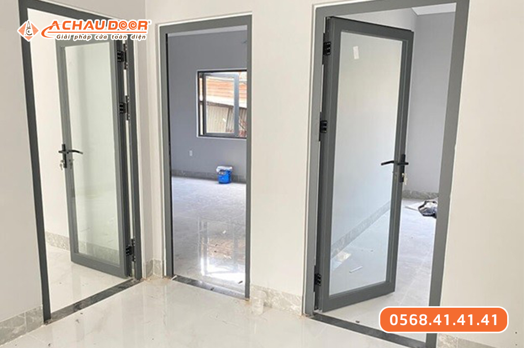 Cửa nhôm Xingfa phòng ngủ