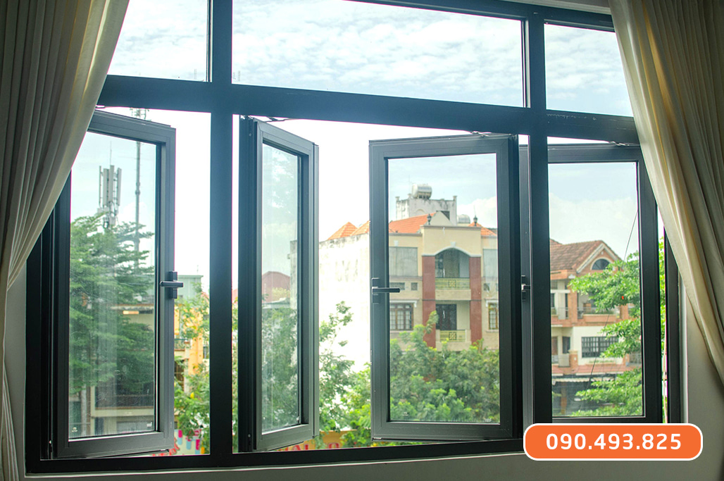 Mẫu cửa sổ nhôm Xingfa hệ 55