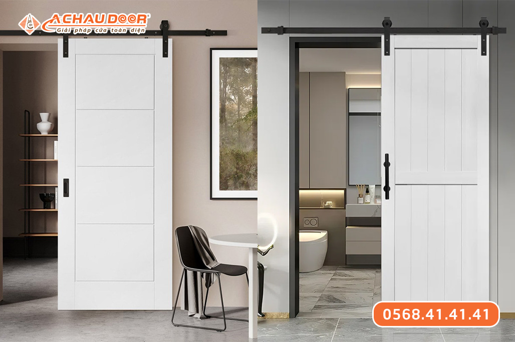 Cửa lùa nhôm cho nhà vệ sinh