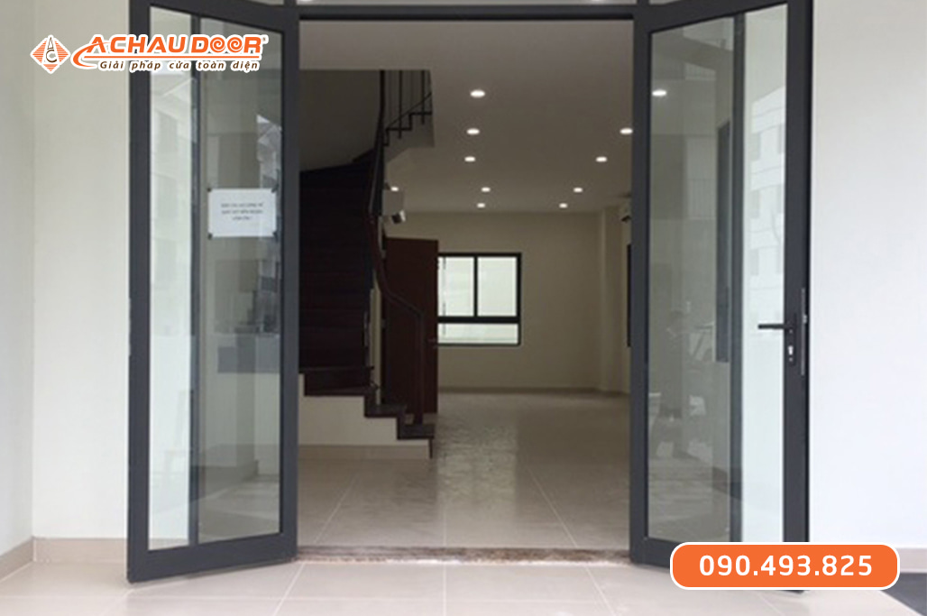 Mẫu cửa đi nhôm Xingfa hệ 55
