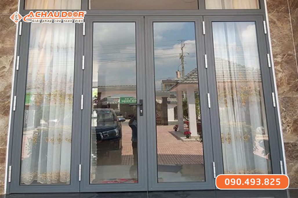 Mẫu cửa đi nhôm Xingfa hệ 55